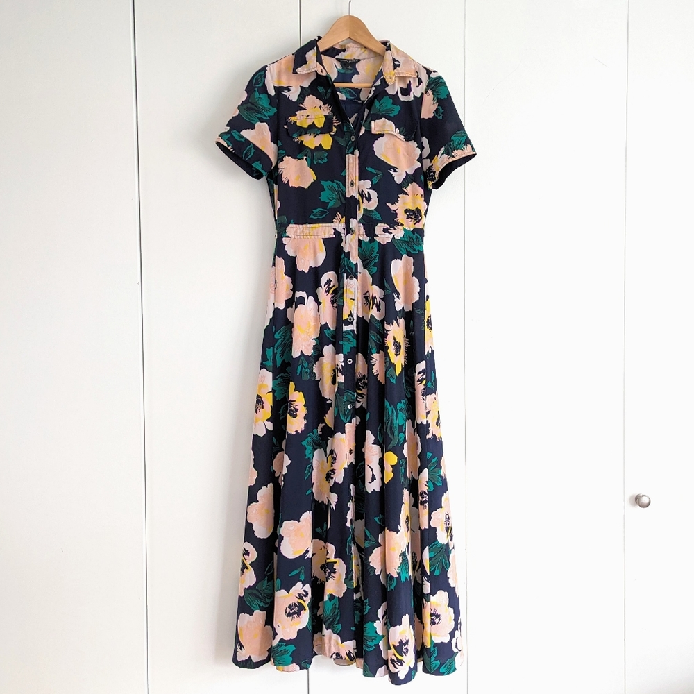 Banana Republic Floral Maxi Dress